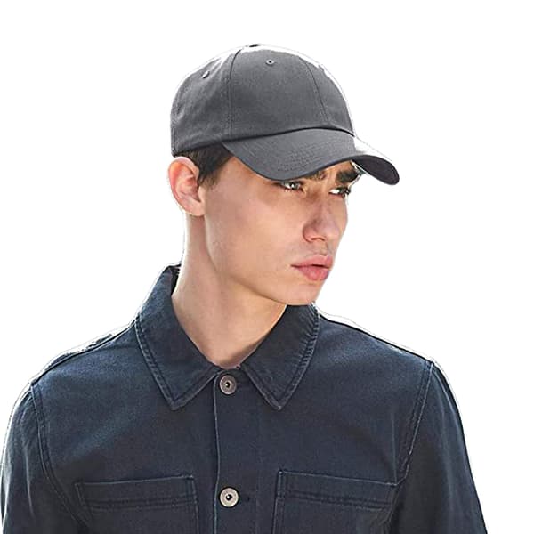 Beechfield Unisex Authentic 6 Panel Baseball Cap (pakke med 2)