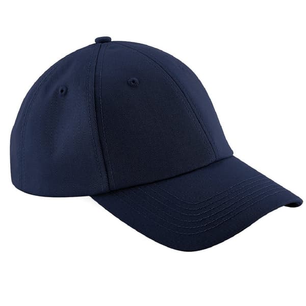 Beechfield Unisex Authentic 6 Panel Baseball Cap (pakke med 2)