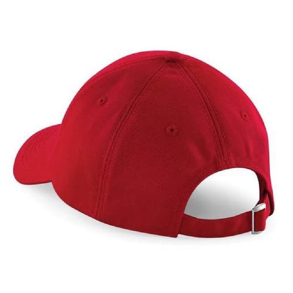 Beechfield Unisex Authentic 6 Panel Baseball Cap (pakke med 2)