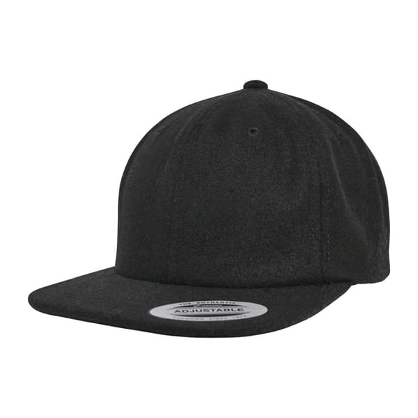 Flexfit by Yupoong Melton keps för män Black One Size