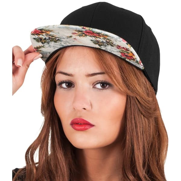 Flexfit Unisex blommig snapback keps