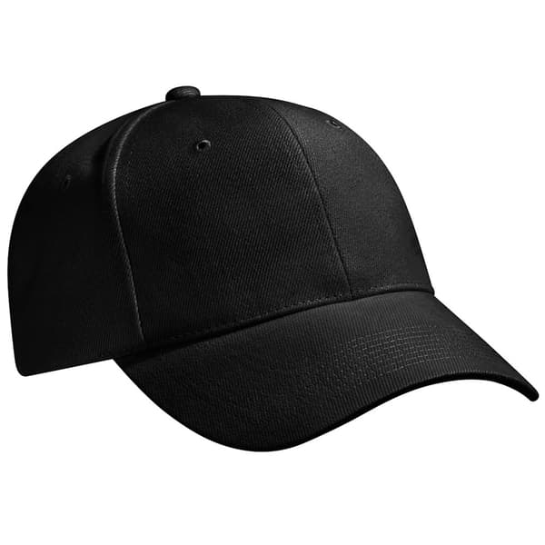 Beechfield Unisex Pro-Style Heavy Brushed Cotton Baseball Cap / Headwear (Pack of 2)