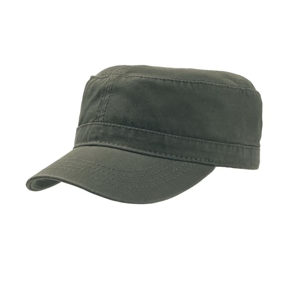 Atlantis Chino Cotton Uniform Military Cap (2 st.) Olive One Size