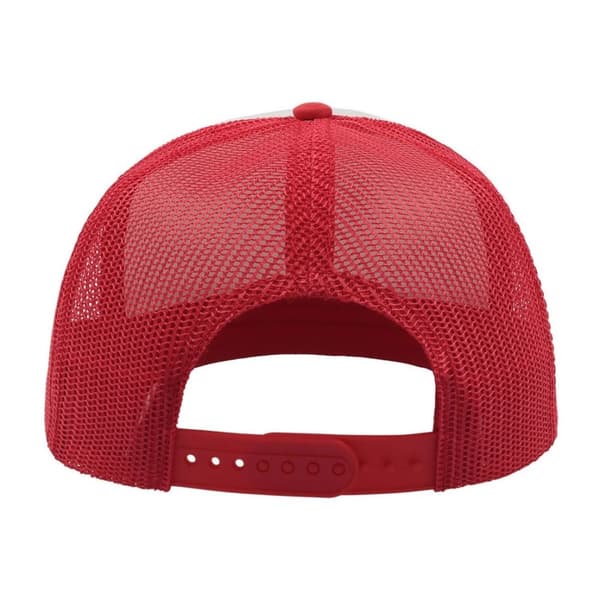 Atlantis Unisex Snap 90s Flat Visor 5 Panel Trucker Cap