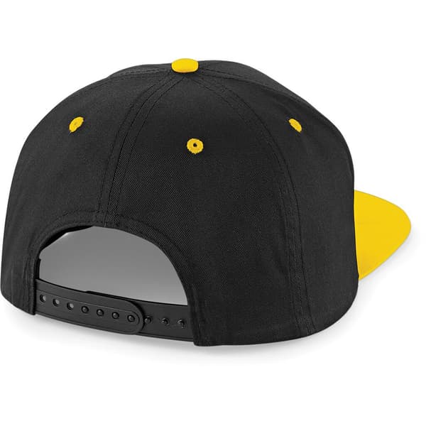 Beechfield Unisex 5 Panel Contrast Snapback Cap