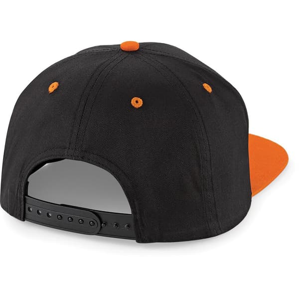 Beechfield Unisex 5 Panel Contrast Snapback Cap