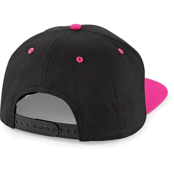 Beechfield Unisex 5 Panel Contrast Snapback Cap
