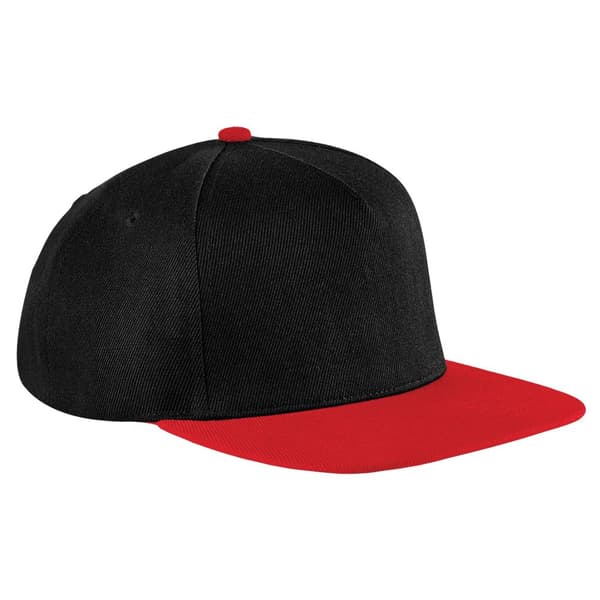 Beechfield Unisex Original Flat Peak Snapback Cap