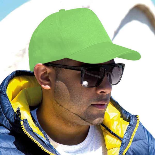 Result Unisex Core Boston 5 Panel Printers Baseball Cap