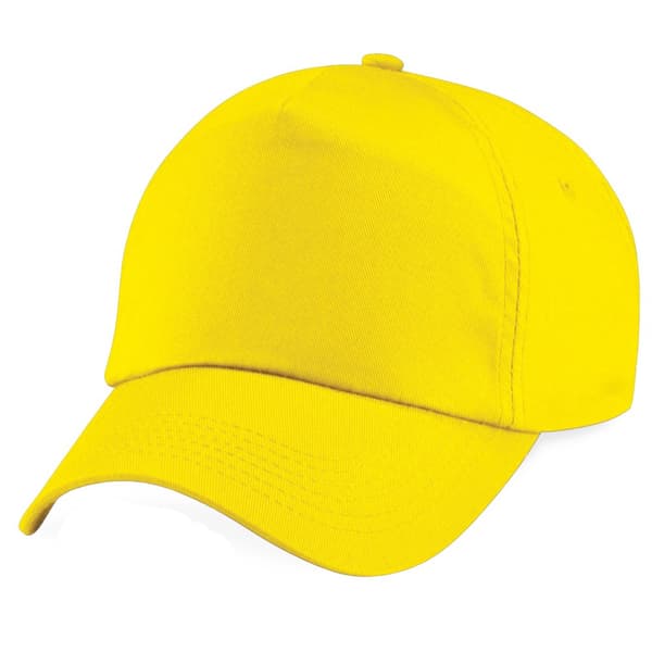 Beechfield Unisex Plain Original 5 Panel Baseball Cap