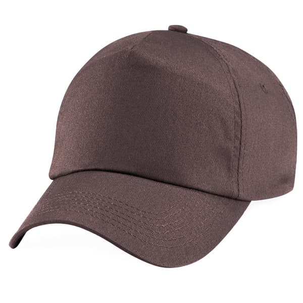 Beechfield Unisex Plain Original 5 Panel Baseball Cap