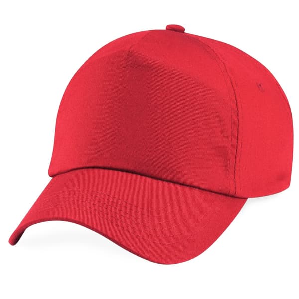 Beechfield Unisex Plain Original 5 Panel Baseball Cap