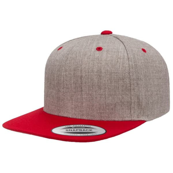 Yupoong Herre The Classic Premium Snapback 2-Tone Cap