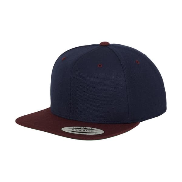 Yupoong Herre The Classic Premium Snapback 2-Tone Cap