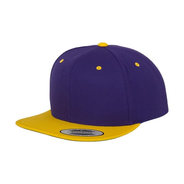Yupoong Herre The Classic Premium Snapback 2-Tone Cap