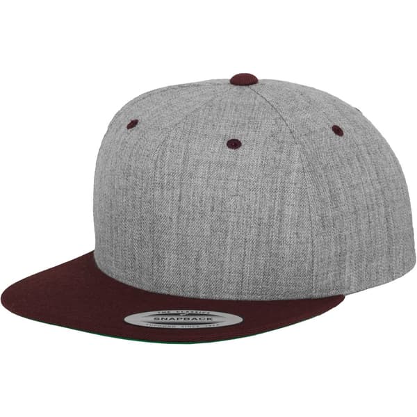 Yupoong Herre The Classic Premium Snapback 2-Tone Cap