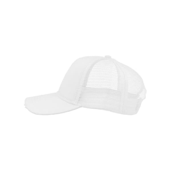Atlantis Rapper förstörda 5 Panel Weathered Trucker Cap