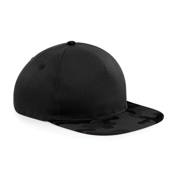 Beechfield Camouflage Retro Snapback Cap
