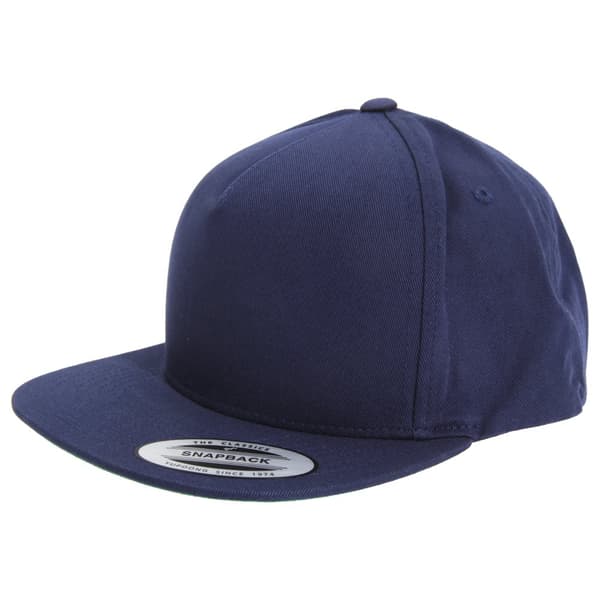 Yupoong Flexfit Unisex Plain Classic 5 Panel Snapback Cap