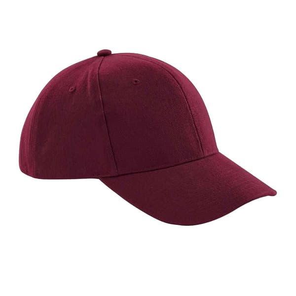 Beechfield Unisex Pro-Style Heavy Brushed Cotton Baseball Cap / Headwear