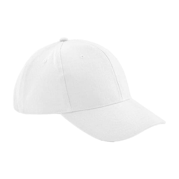 Beechfield Unisex Pro-Style Heavy Brushed Cotton Baseball Cap / Headwear