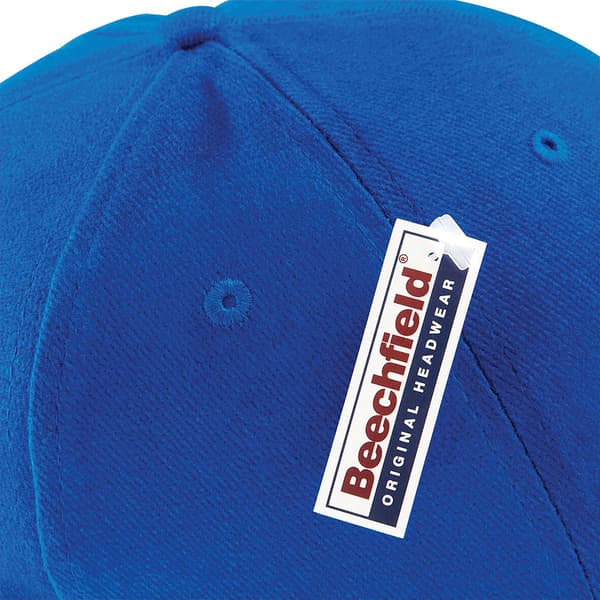 Beechfield Unisex Pro-Style Heavy Brushed Cotton Baseball Cap / Headwear