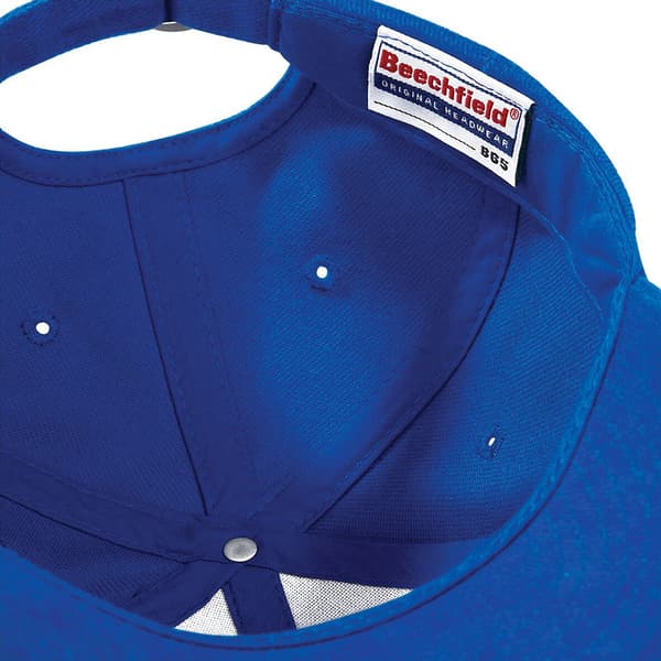 Beechfield Unisex Pro-Style Heavy Brushed Cotton Baseball Cap / Headwear
