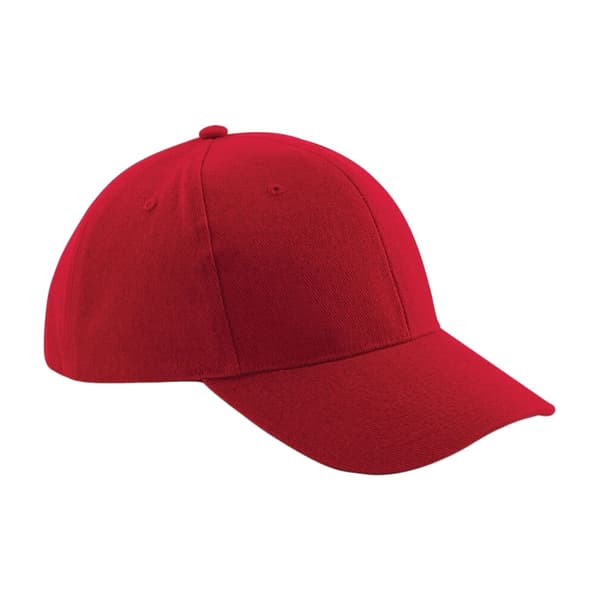 Beechfield Unisex Pro-Style Heavy Brushed Cotton Baseball Cap / Headwear