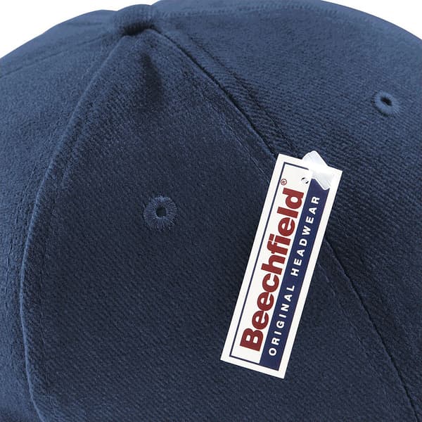 Beechfield Unisex Pro-Style Heavy Brushed Cotton Baseball Cap / Headwear