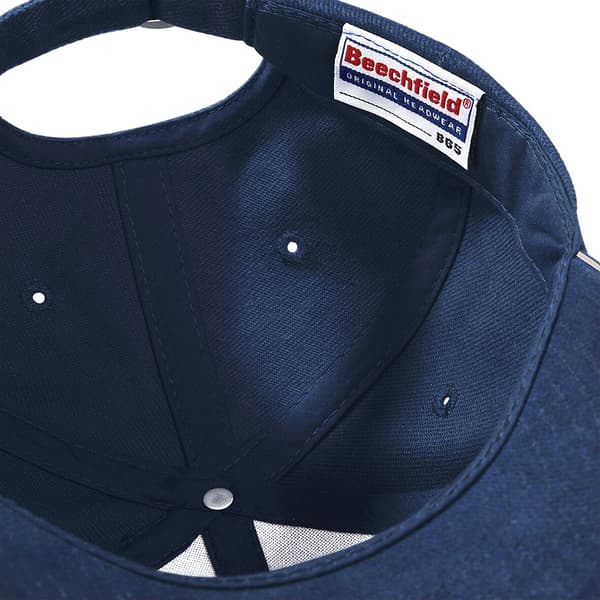 Beechfield Unisex Pro-Style Heavy Brushed Cotton Baseball Cap / Headwear