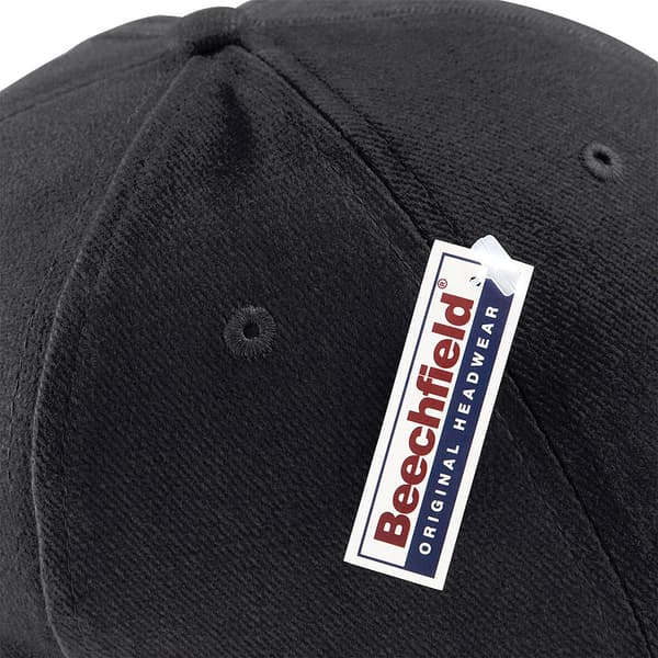 Beechfield Unisex Pro-Style Heavy Brushed Cotton Baseball Cap / Headwear