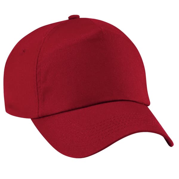 Beechfield Unisex Plain Original 5 Panel Baseball Cap