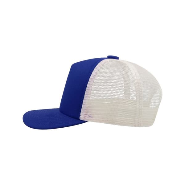 Atlantis Record Mid Visor 5 Panel Trucker Cap (Pack of 2)