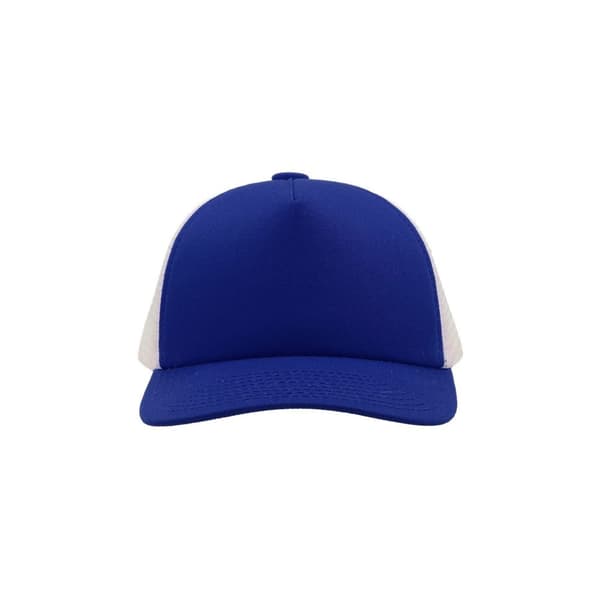 Atlantis Record Mid Visor 5 Panel Trucker Cap (Pack of 2)