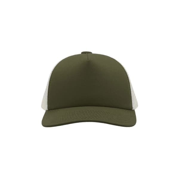 Atlantis Record Mid Visor 5 Panel Trucker Cap (pakke med 2)