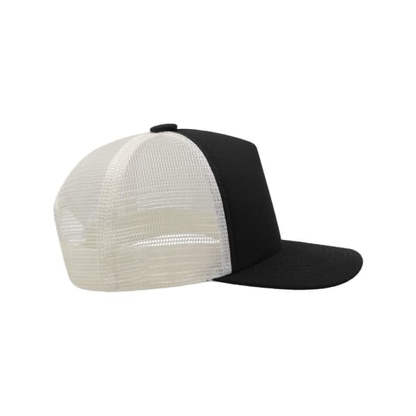 Atlantis Record Mid Visor 5 Panel Trucker Cap (pakke med 2)