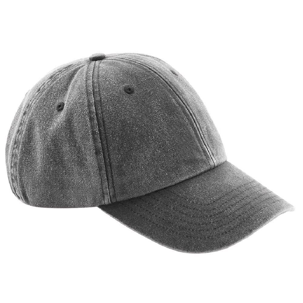 Beechfield Unisex Low Profile Vintage Denim-Look Cap (2 st.)