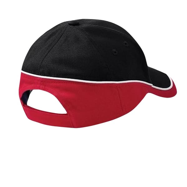 Beechfield Unisex Teamwear Competition Cap Baseball / Hovedbeklædning (pakke med 2)