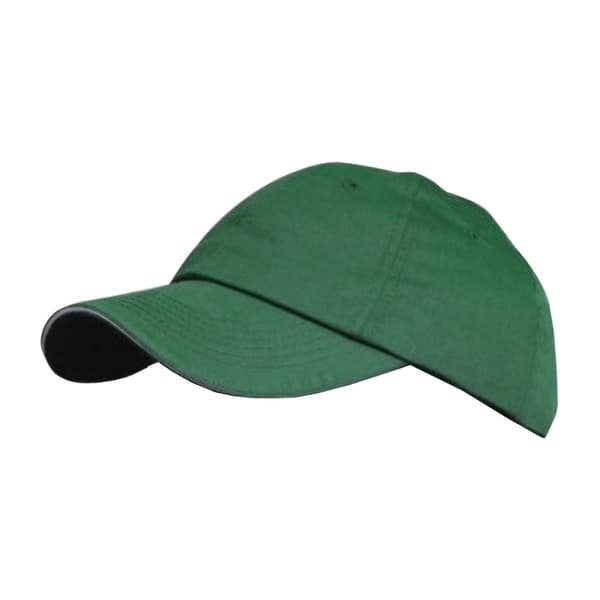 Result Plain Premium Heavy Brushed Baseball Cap Forest/Putty One Size