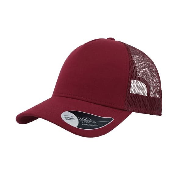 Atlantis Rapper Jersey Mid Visor Trucker Cap