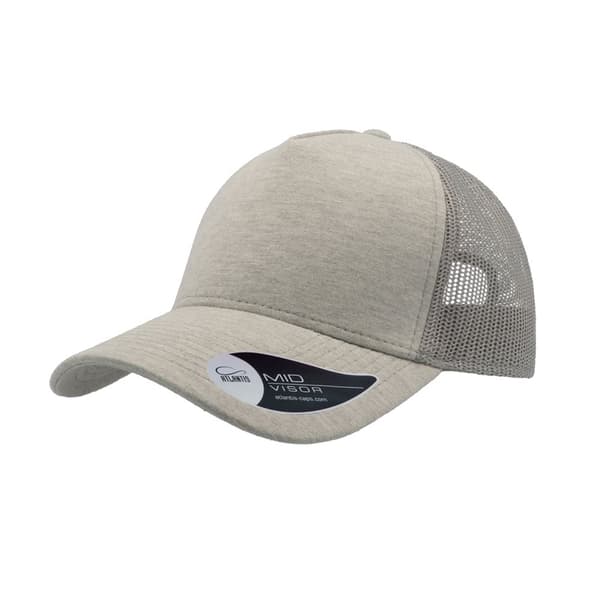 Atlantis Rapper Jersey Mid Visor Trucker Cap