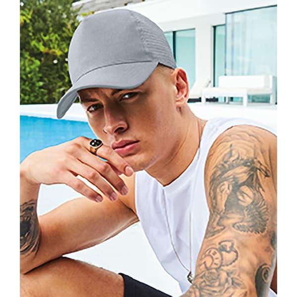 Beechfield Microknit Snapback Trucker Cap