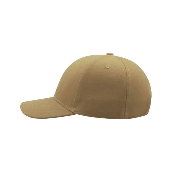 Atlantis Liberty Six 6 Panel Cap av borstad bomull med 6 paneler