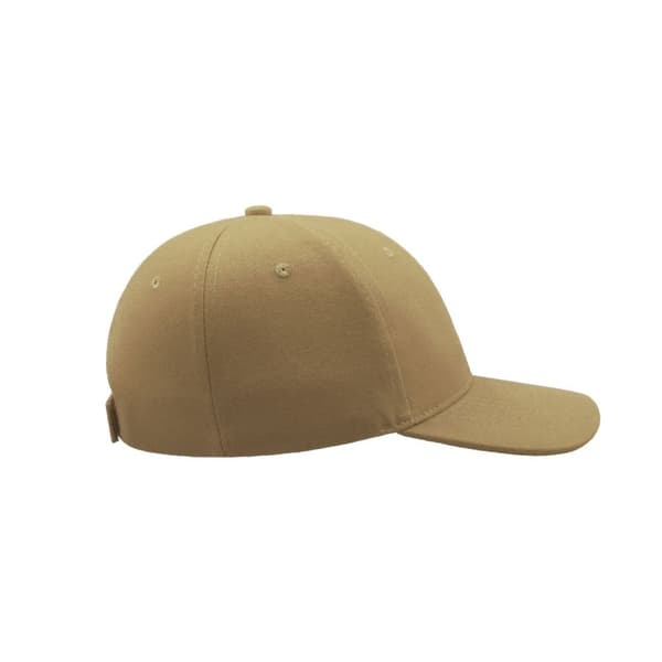 Atlantis Liberty Six 6 Panel Cap av borstad bomull med 6 paneler