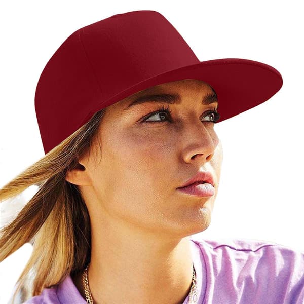 Beechfield Unisex 5 Panel Retro Rapper Cap