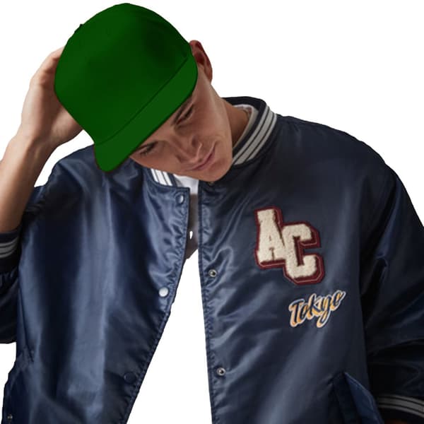 Beechfield Unisex 5 Panel Retro Rapper Cap