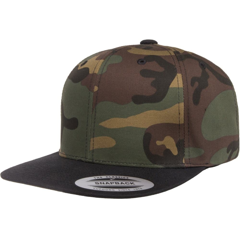 Flexfit Unisex Two Tone Classic Camo Snapback Cap