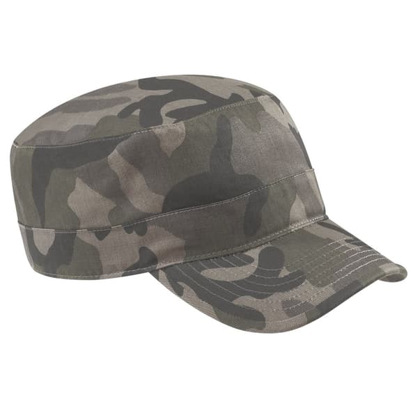 Beechfield Camouflage Army Cap / Hovedbeklædning