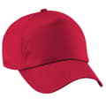 Miniatyrbilde 1 av 4: Beechfield Plain Unisex Junior Original 5 Panel Baseball Cap