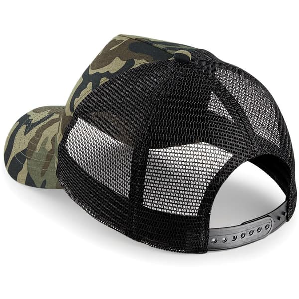 Beechfield Retro Camouflage Snapback Trucker Cap